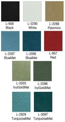 1965 Galaxie Bench Upholstery Colors