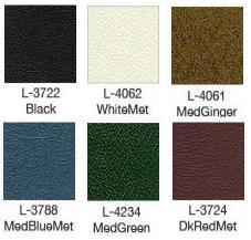 1970 Cougar Decor Upholstery Color Chart
