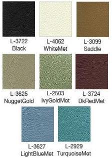 1969 Cougar Decor Bucket Seat Upholstery Color Chart