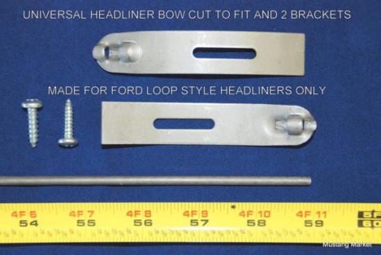1957-1979 Ford & Mercury Headliner Bows
