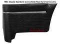 1964 64 Impala Standard Convertible Rear Armrest Covers