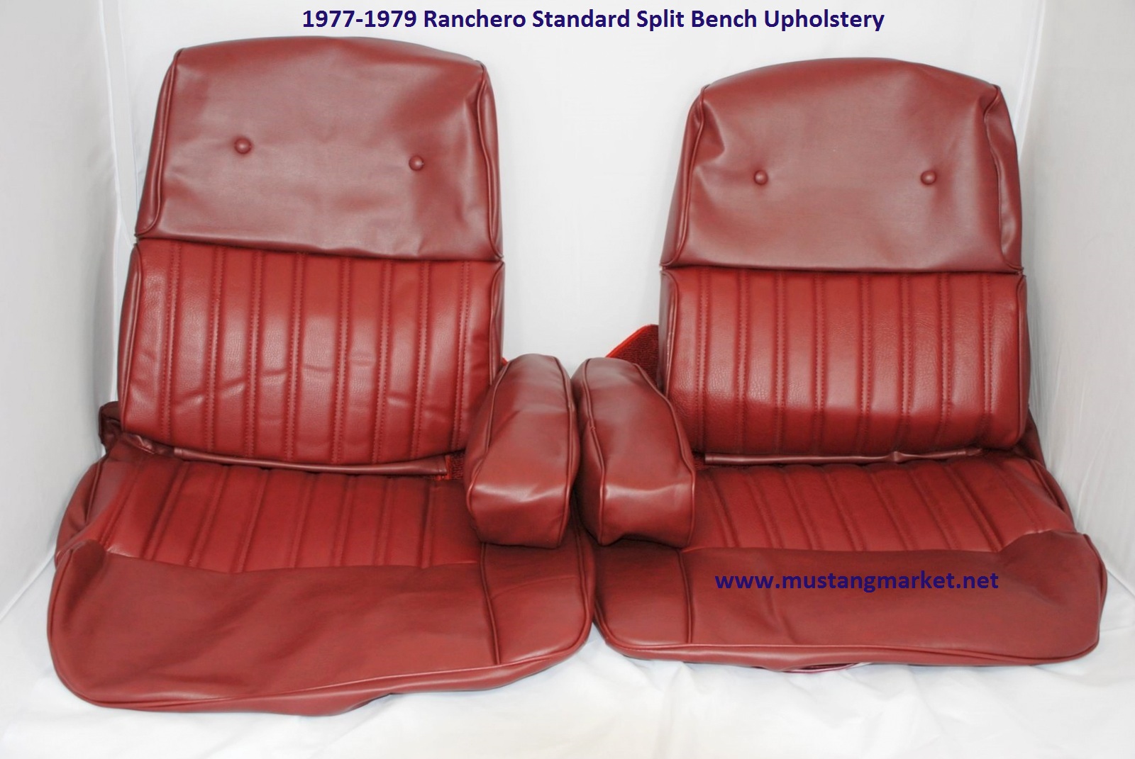 1979 Ranchero Split Bench Seat Upholstery