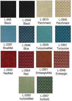 1966 Galaxie Bucket Upholstery Colors