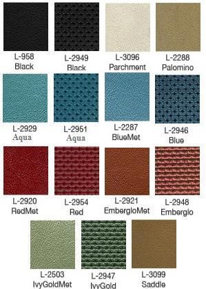 1967 Fairlane 500 Bench Seat Upholstery Colors