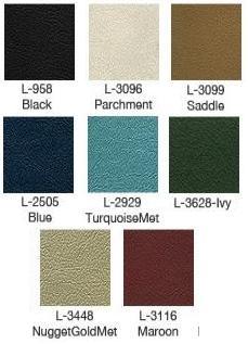 1968 Cougar XR7 Upholstery Colors