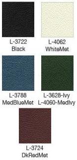 1970 Cougar Standard Upholstery Color Chart
